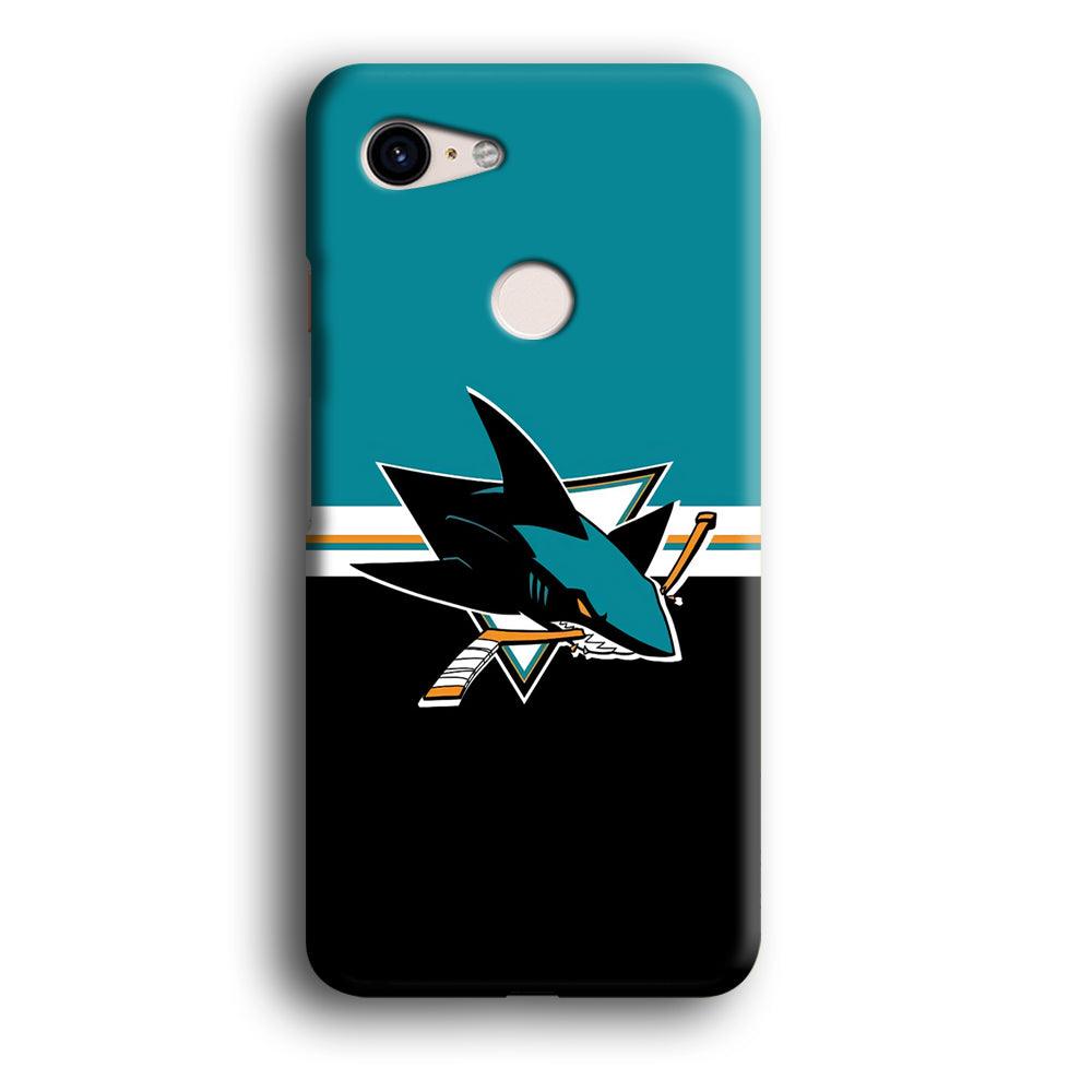 Hockey San Jose Sharks NHL 001 Google Pixel 3 XL 3D Case-Xtracase