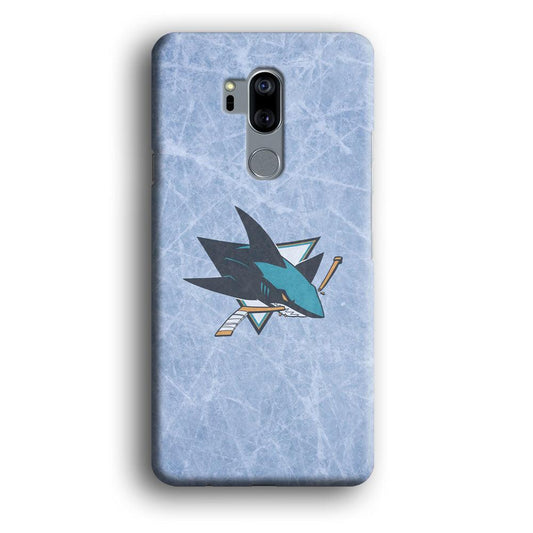 Hockey San Jose Sharks NHL 002 LG G7 ThinQ 3D Case-Xtracase