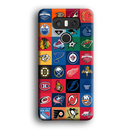 Hockey Teams NHL 001 LG G6 3D Case-Xtracase
