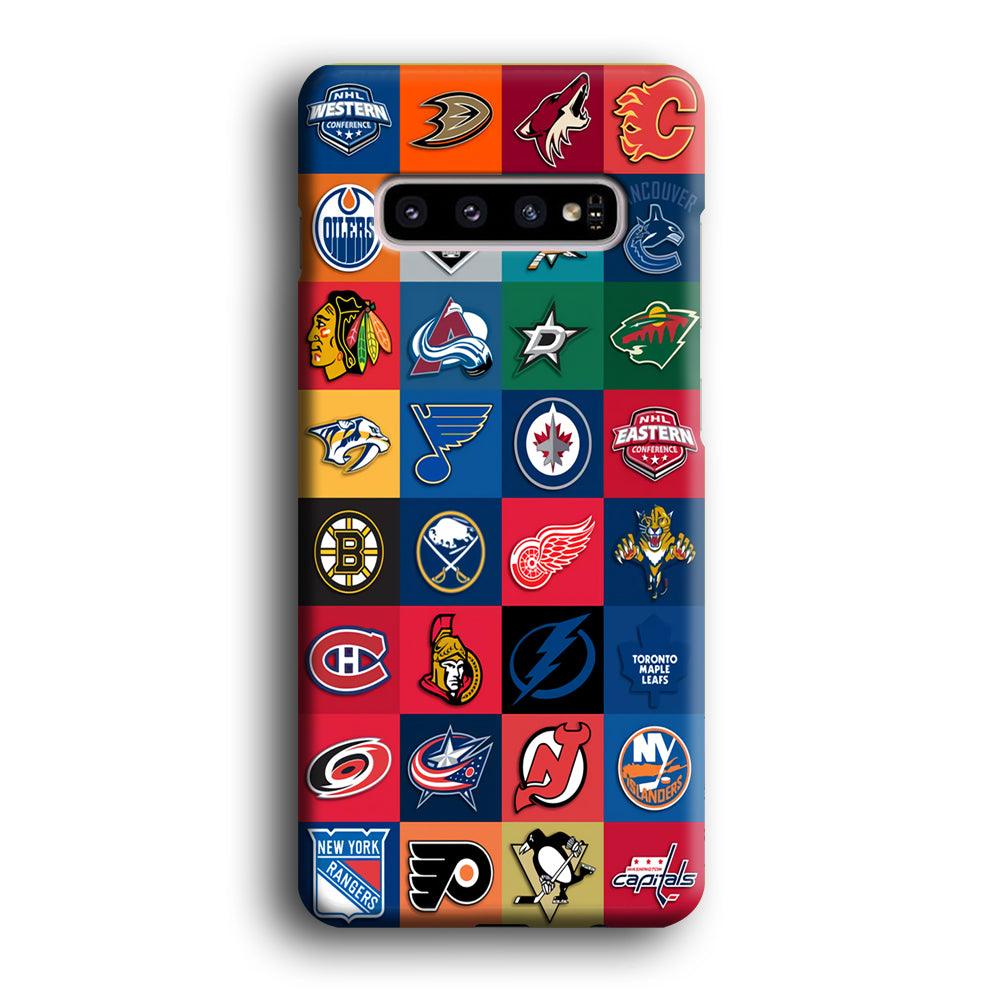 Hockey Teams NHL 001 Samsung Galaxy S10 3D Case-Xtracase