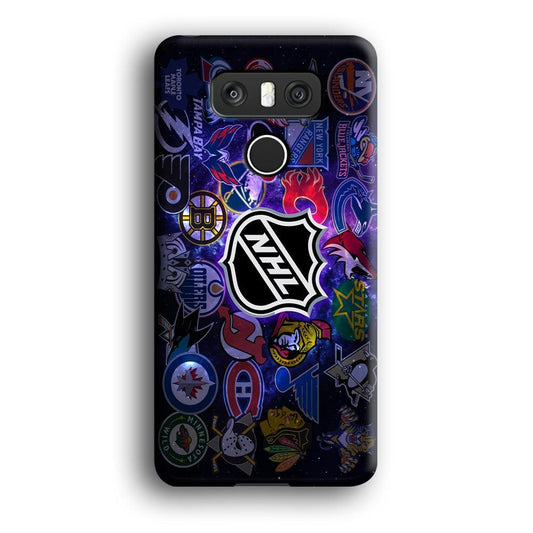 Hockey Teams NHL 002 LG G6 3D Case-Xtracase