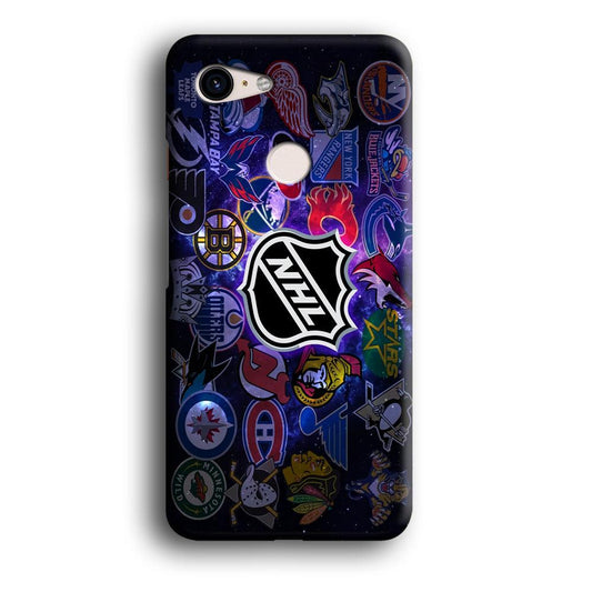 Hockey Teams NHL 002 Google Pixel 3 3D Case-Xtracase