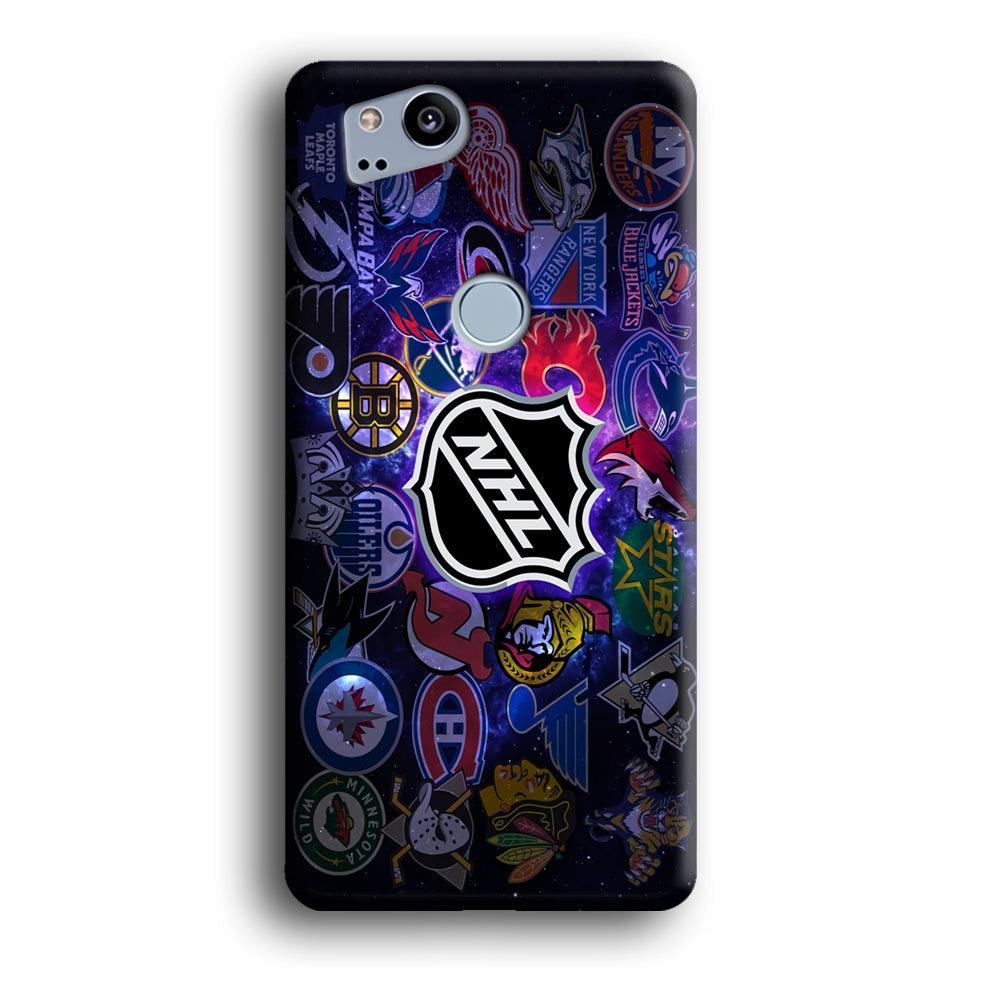 Hockey Teams NHL 002 Google Pixel 2 3D Case-Xtracase