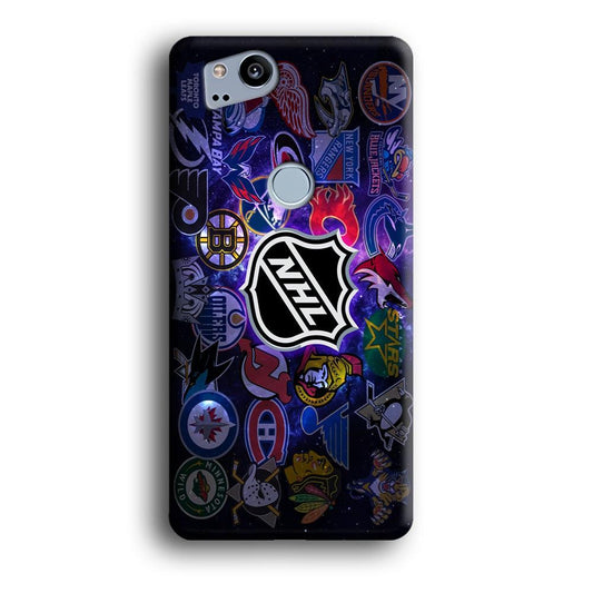 Hockey Teams NHL 002 Google Pixel 2 3D Case-Xtracase