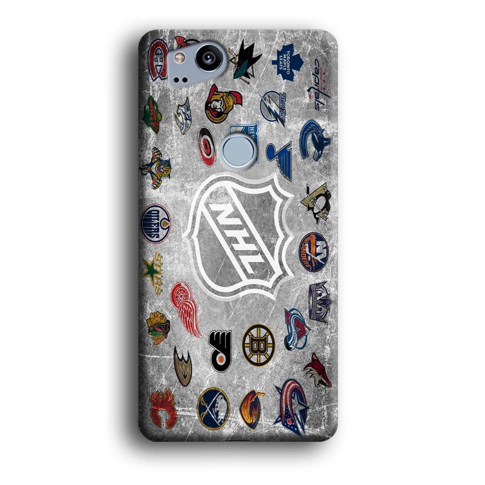 Hockey Teams NHL 003 Google Pixel 2 3D Case-Xtracase