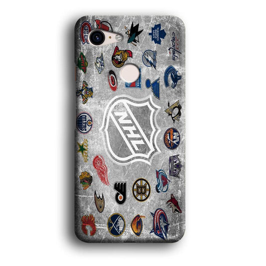 Hockey Teams NHL 003 Google Pixel 3 XL 3D Case-Xtracase