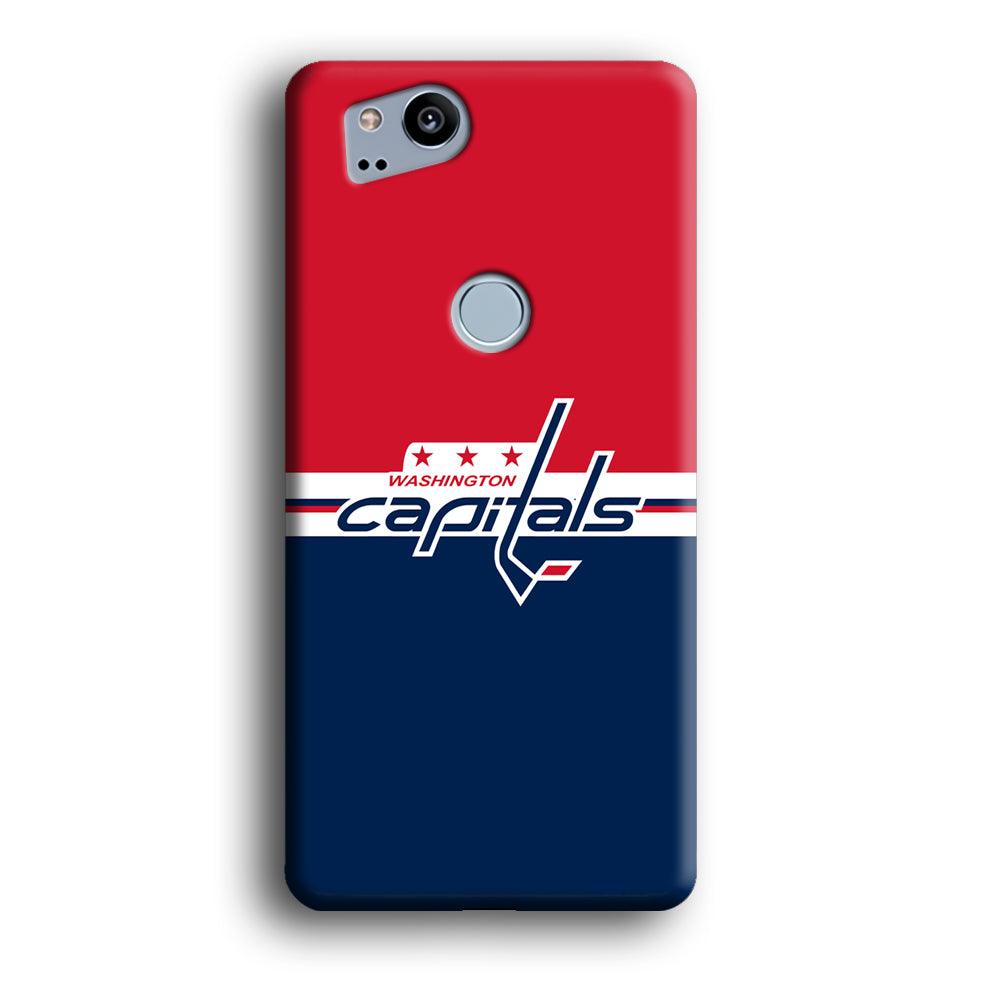 Hockey Washington Capitals NHL 002 Google Pixel 2 3D Case-Xtracase
