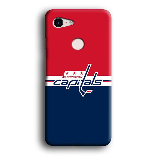 Hockey Washington Capitals NHL 002 Google Pixel 3 XL 3D Case-Xtracase