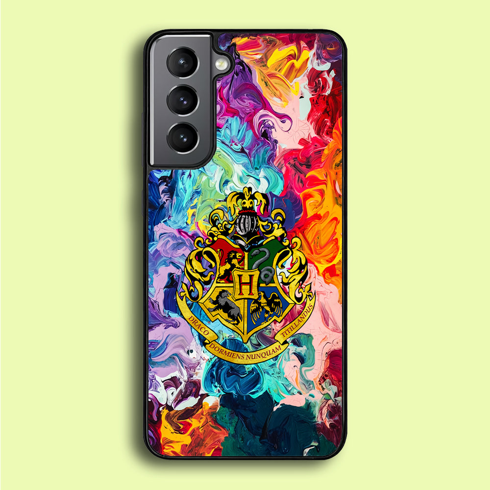 Hogwarts Harry Potter Colorful Samsung Galaxy S21 Plus Case