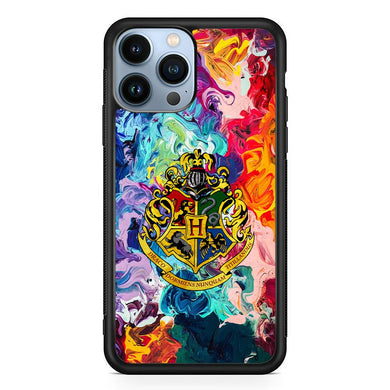 Hogwarts Harry Potter Colorful iPhone 13 Pro Max Case