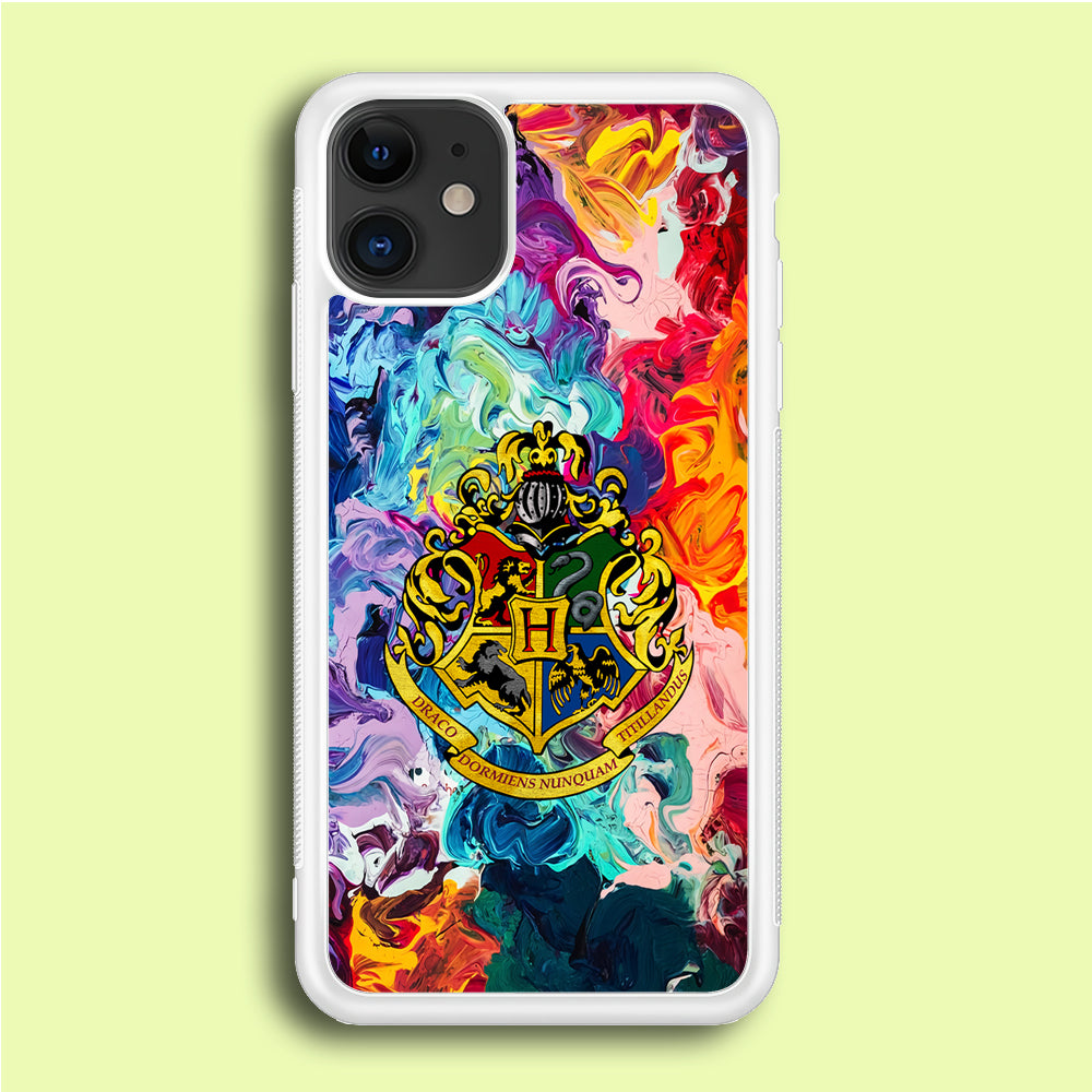Hogwarts Harry Potter Colorful iPhone 12 Case