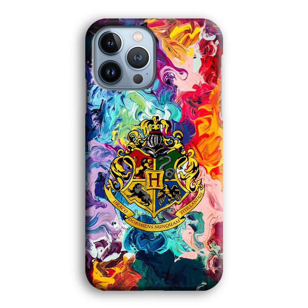 Hogwarts Harry Potter Colorful iPhone 13 Pro Max Case