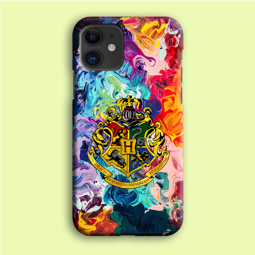 Hogwarts Harry Potter Colorful iPhone 12 Case