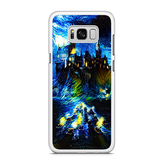 Hogwarts Starry Night Samsung Galaxy S8 Case