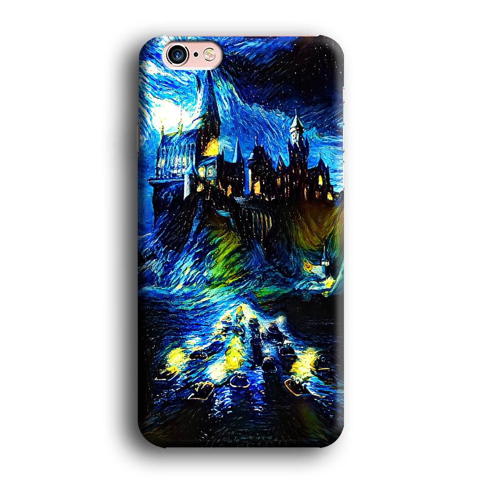 Hogwarts Starry Night iPhone 6 | 6s Case-Plastic / Full Wrap (3D Case)-Xtracase