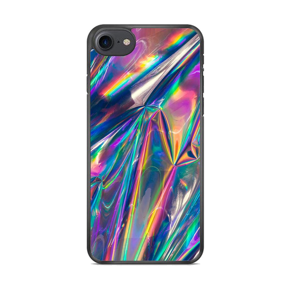 Hologram Holographic iPhone 7 Case-Rubber / Black (2D Case)-Xtracase