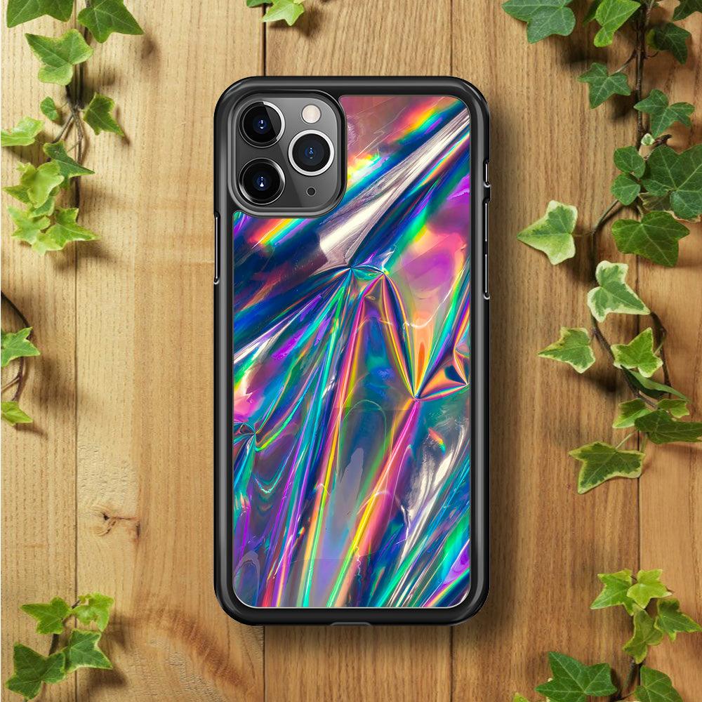 Hologram Holographic iPhone 11 Pro Max Case-Rubber / Black (2D Case)-Xtracase
