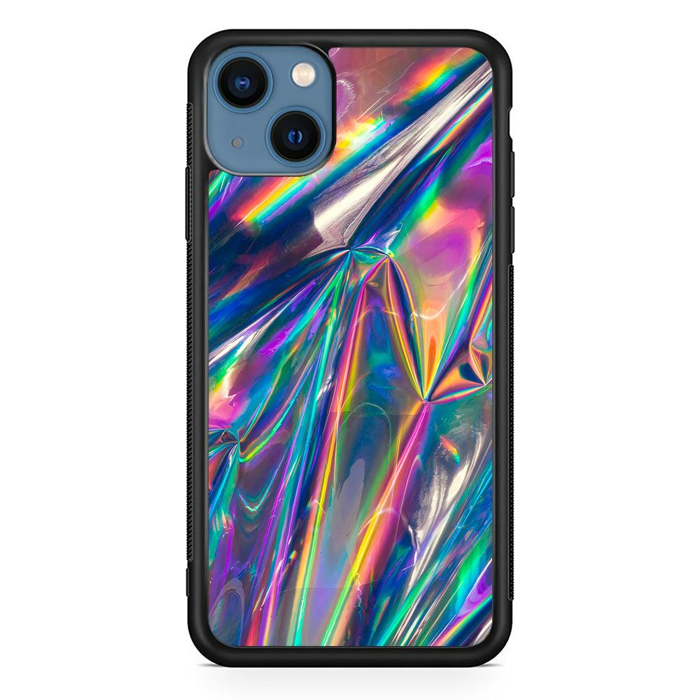 Hologram Holographi iPhone 13 Case-Rubber / Black (2D Case)-Xtracase