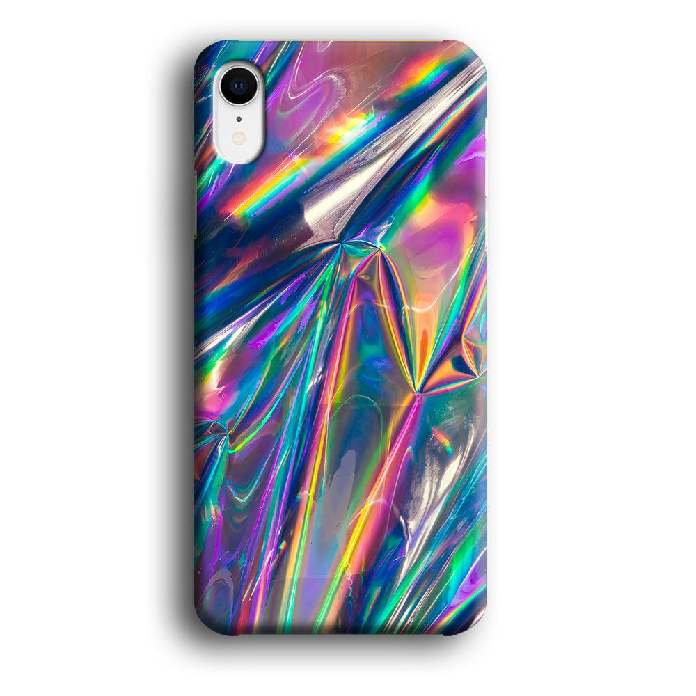 Hologram Holographic iPhone XR Case-Plastic / Full Wrap (3D Case)-Xtracase