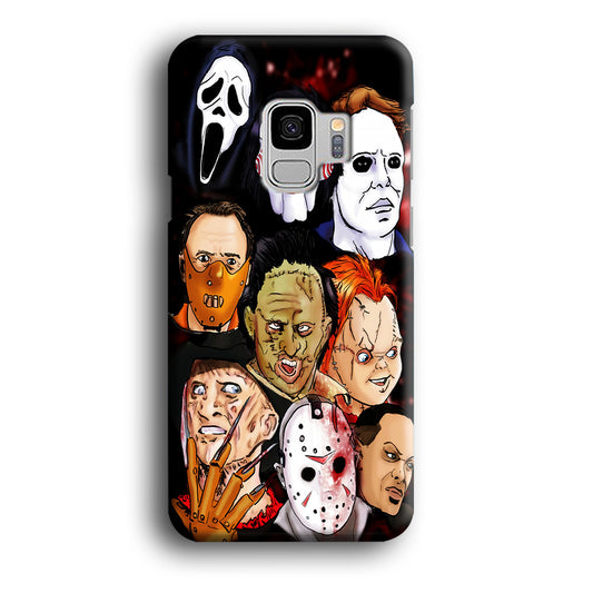 Horror Movie The Faces Samsung Galaxy S9 Case