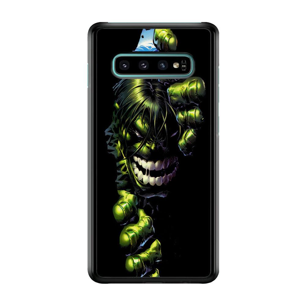 Hulk 001 Samsung Galaxy S10 Case-Plastic / Full Wrap (3D Case)-Xtracase