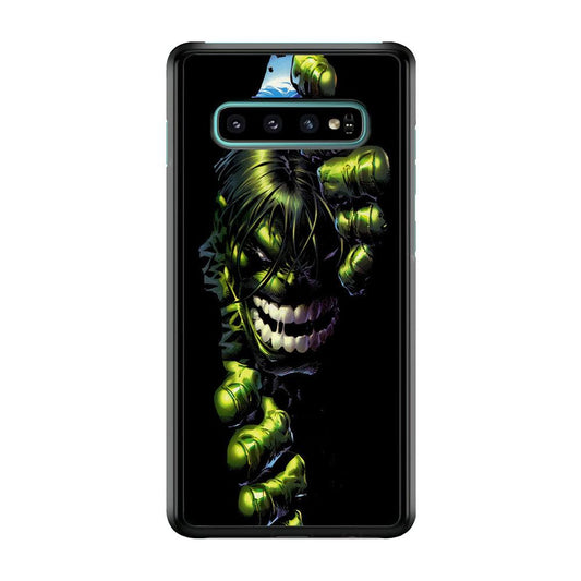 Hulk 001 Samsung Galaxy S10 Plus Case-Plastic / Full Wrap (3D Case)-Xtracase