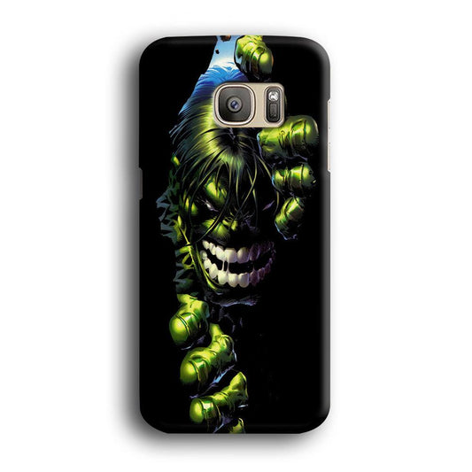 Hulk 001 Samsung Galaxy S7 Case-Plastic / Full Wrap (3D Case)-Xtracase