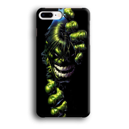 Hulk 001 iPhone 7 Plus Case-Plastic / Full Wrap (3D Case)-Xtracase