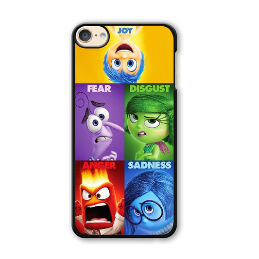 Inside Out Cartoon iPod Touch 6 Case-Plastic / White (2D Case)-Xtracase