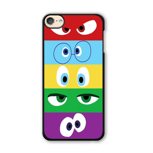 Inside Out Eyes iPod Touch 6 Case-Plastic / Black (2D Case)-Xtracase