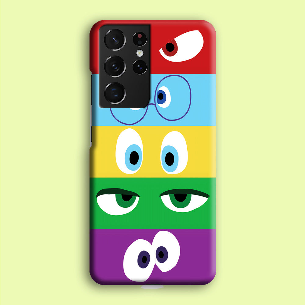 Inside Out Eyes Samsung Galaxy S21 Ultra Case