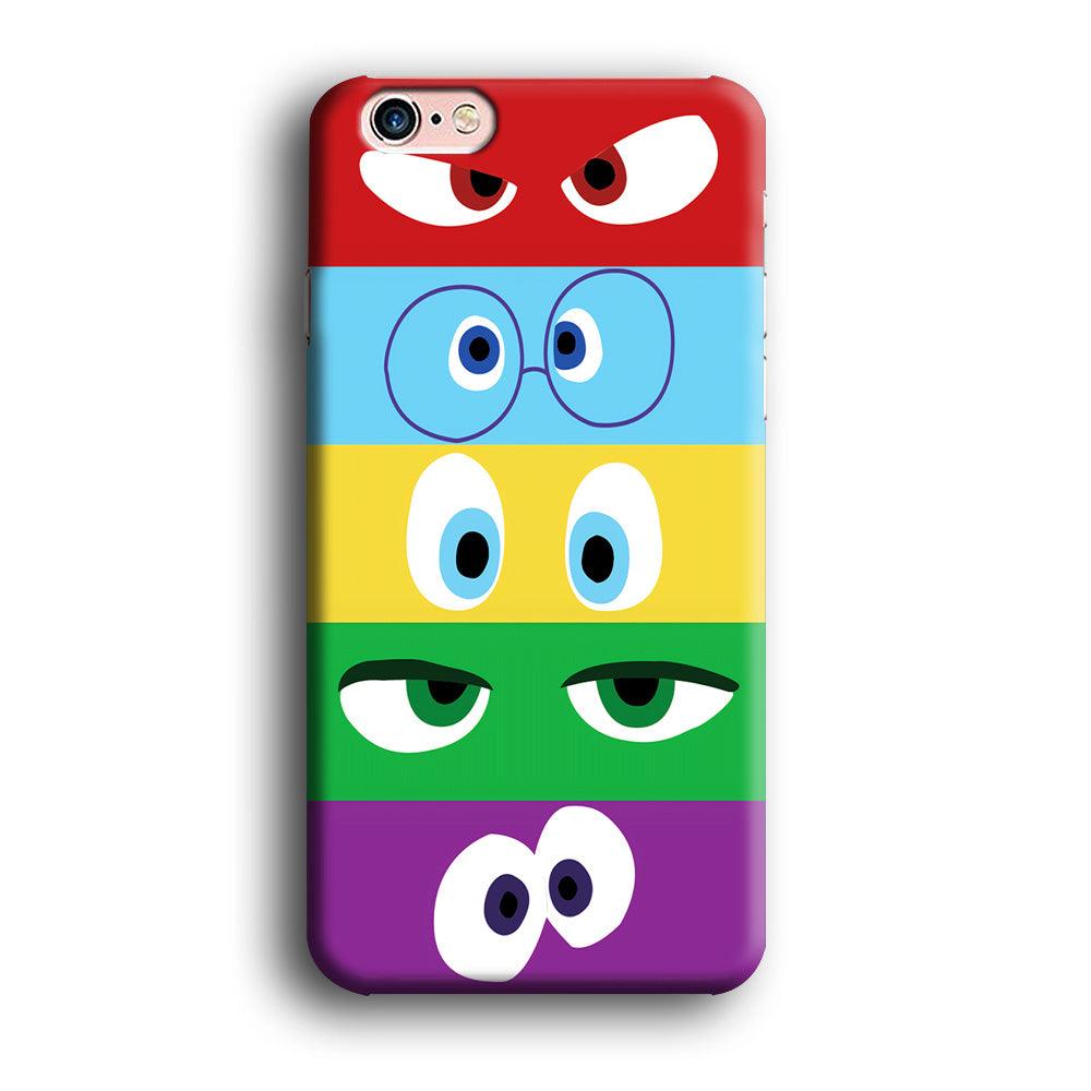 Inside Out Eyes iPhone 6 | 6s Case-Plastic / Full Wrap (3D Case)-Xtracase