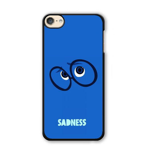 Inside Out Sadness Eyes iPod Touch 6 Case-Plastic / Black (2D Case)-Xtracase