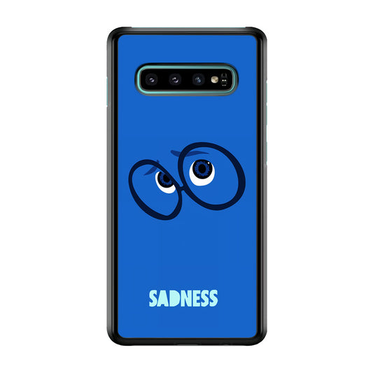 Inside Out Sadness Eyes Samsung Galaxy S10 Case