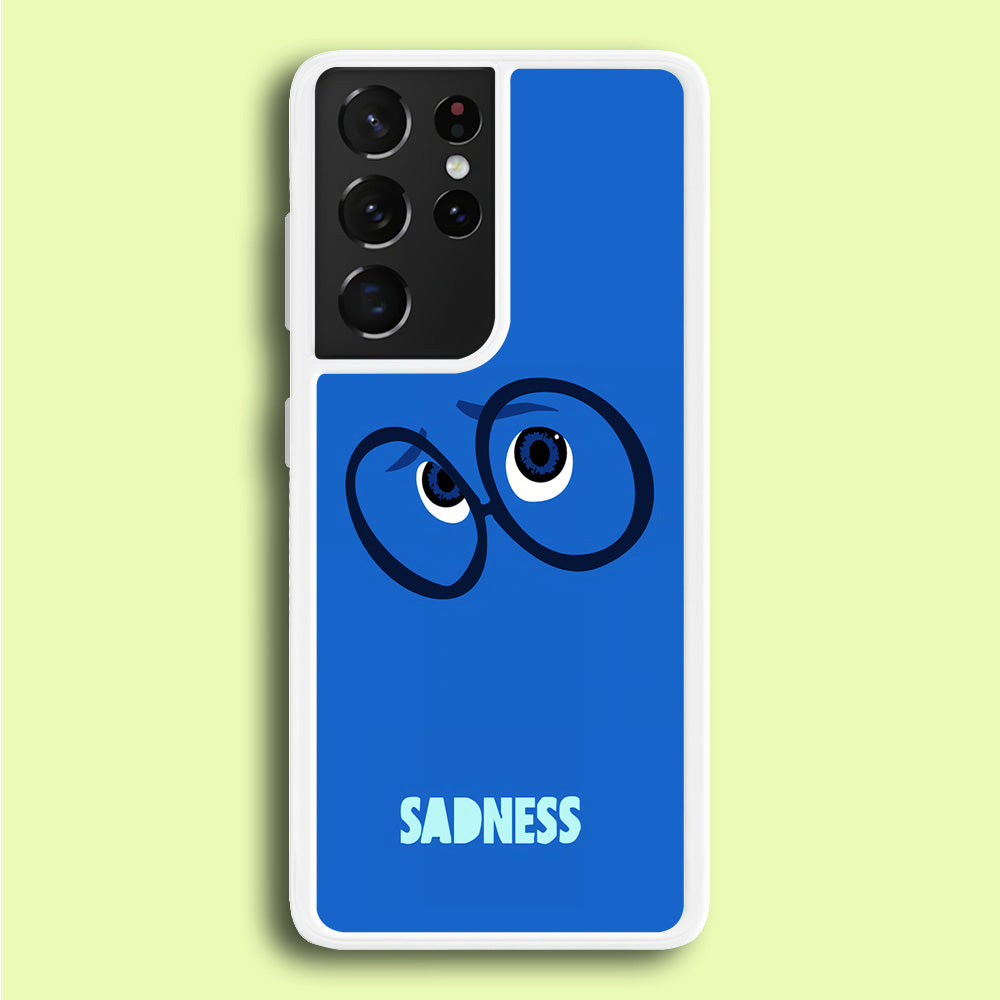 Inside Out Sadness Eyes Samsung Galaxy S21 Ultra Case