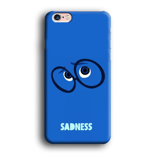 Inside Out Sadness Eyes iPhone 6 Plus | 6s Plus Case-Plastic / Full Wrap (3D Case)-Xtracase