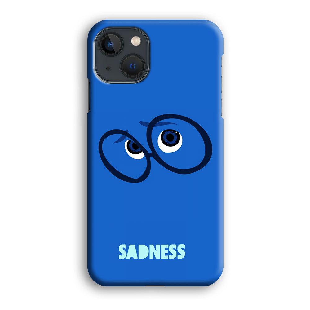 Inside Out Sadness Eyes iPhone 13 Pro Case-Plastic / Full Wrap (3D Case)-Xtracase
