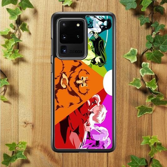 Inuyasha Characters Samsung Galaxy S20 Ultra Case-Plastic / Full Wrap (3D Case)-Xtracase