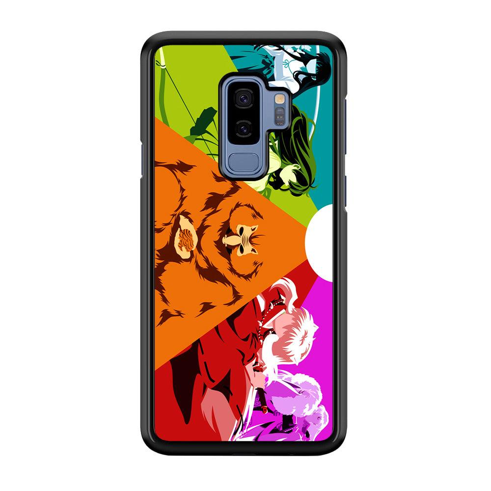 Inuyasha Characters Samsung Galaxy S9 Plus Case-Plastic / Full Wrap (3D Case)-Xtracase