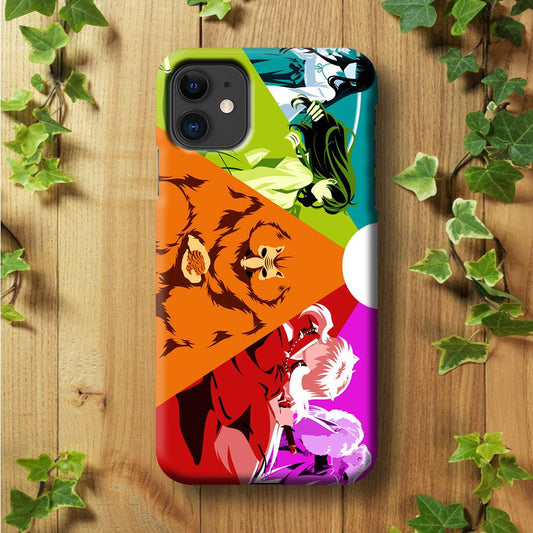 Inuyasha Characters iPhone 11 Case-Plastic / Full Wrap (3D Case)-Xtracase