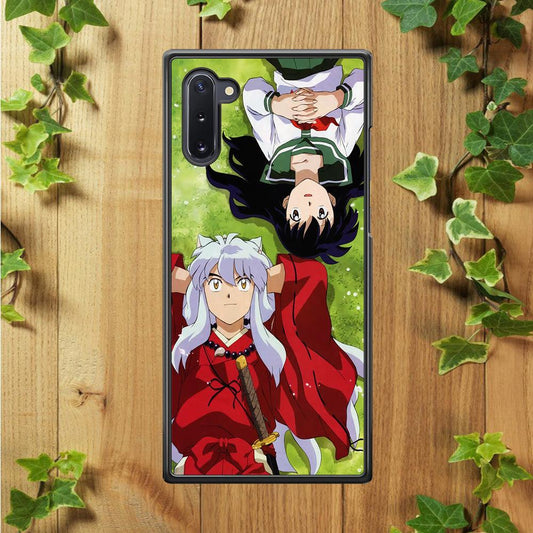 Inuyasha and Kagome Anime Samsung Galaxy Note 10 Case-Plastic / Full Wrap (3D Case)-Xtracase