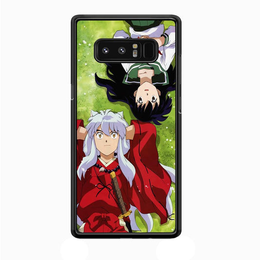Inuyasha and Kagome Anime Samsung Galaxy Note 8 Case-Plastic / Full Wrap (3D Case)-Xtracase