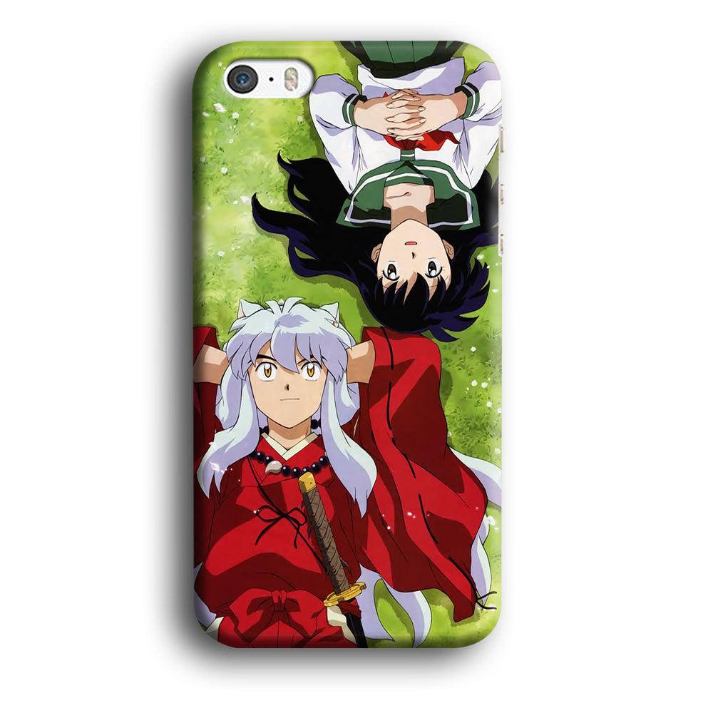 Inuyasha and Kagome Anime iPhone 5 | 5s Case-Plastic / Full Wrap (3D Case)-Xtracase