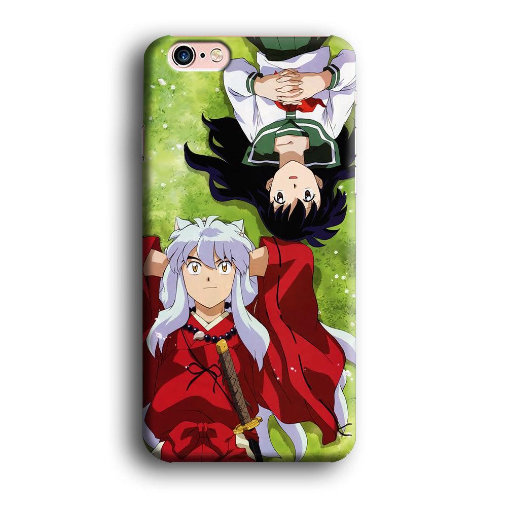 Inuyasha and Kagome Anime iPhone 6 | 6s Case-Plastic / Full Wrap (3D Case)-Xtracase