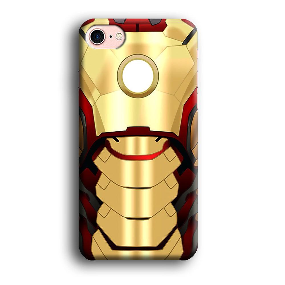 Iron Man Body Armor iPhone SE 2020 Case-Plastic / Full Wrap (3D Case)-Xtracase