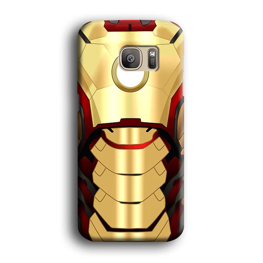 Iron Man Body Armor Samsung Galaxy S7 Edge Case-Plastic / Full Wrap (3D Case)-Xtracase