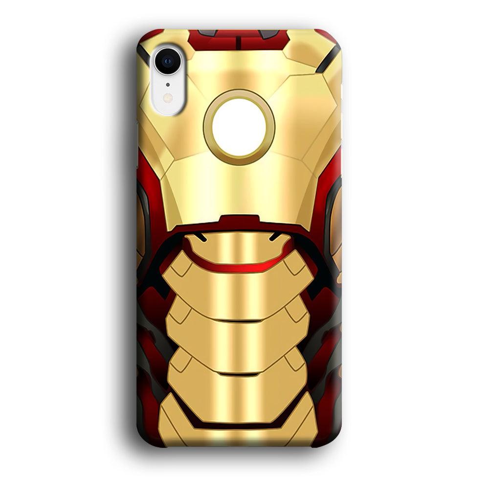 Iron Man Body Armor iPhone XR Case-Plastic / Full Wrap (3D Case)-Xtracase