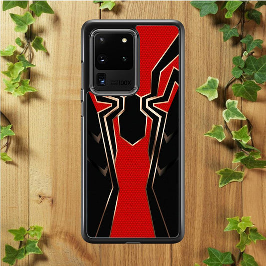 Iron Spiderman Armor Samsung Galaxy S20 Ultra Case-Plastic / Full Wrap (3D Case)-Xtracase