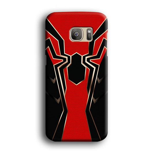 Iron Spiderman Armor Samsung Galaxy S7 Edge Case-Plastic / Full Wrap (3D Case)-Xtracase