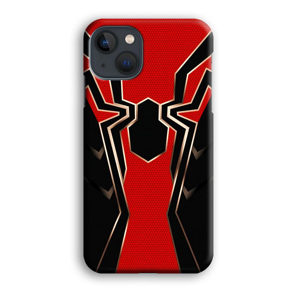 Iron Spiderman Armor iPhone 13 Case-Plastic / Full Wrap (3D Case)-Xtracase